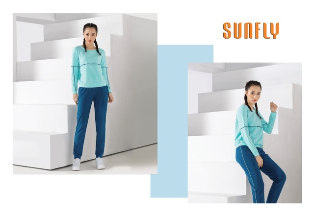Sunfly thổi làn gió mới cho thời trang mặc nhà cùng phong cách Sport – Chic - Ảnh 3. Sunfly thổi làn gió mới cho thời trang mặc nhà cùng phong cách Sport – Chic - Ảnh 3.