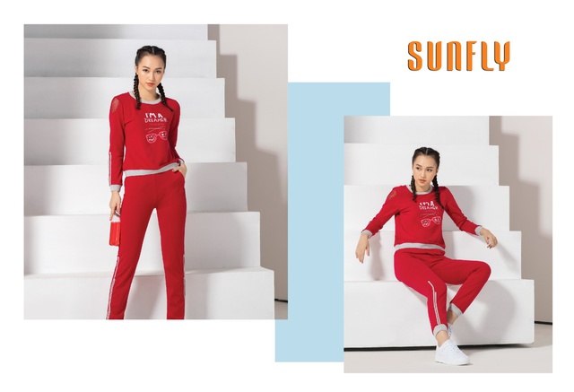 Sunfly thổi làn gió mới cho thời trang mặc nhà cùng phong cách Sport – Chic - Ảnh 4. Sunfly thổi làn gió mới cho thời trang mặc nhà cùng phong cách Sport – Chic - Ảnh 4.