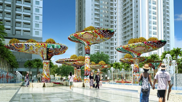 Goldmark City vinh dự đón nhận danh hiệu dự án nhiều quảng trường nhất Hà Nội