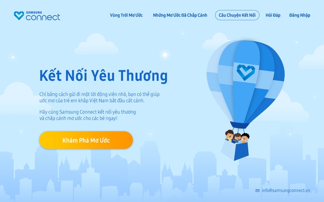Samsung Connect &ndash; H&agrave;nh tr&igrave;nh kết nối những ước mơ - Ảnh 1.