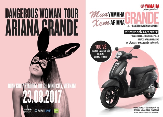 Cùng hội bạn thân dự show Ariana Grande hoàn toàn miễn phí với Yamaha - Ảnh 3.