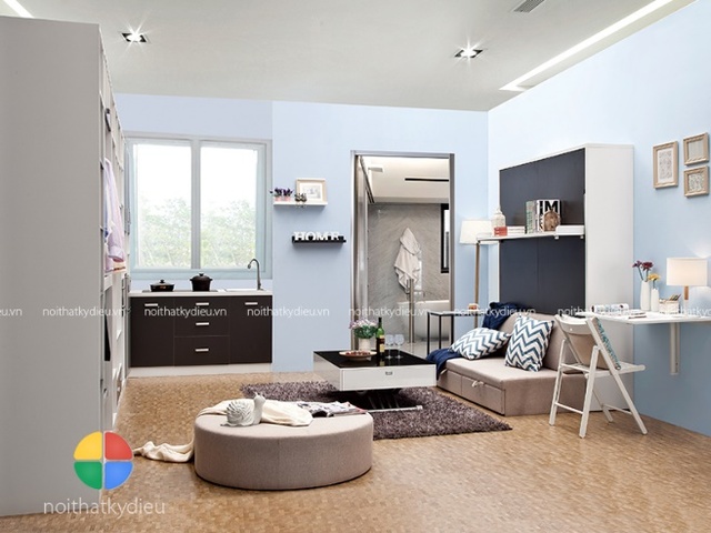 5 giải pháp diệu kì giúp biến hóa các không gian nội thất nhỏ và chật chội - Ảnh 4.