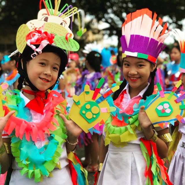 Muôn ngàn sắc màu lễ hội carnival trên đường phố Tam Kỳ, Quảng Nam - Ảnh 5.