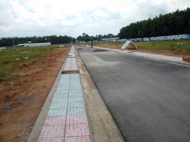 KDC đất ở tại xã An Phước do Công ty Vạn An Phát triển khai.