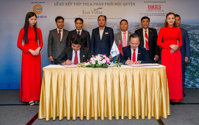 DKRS và Cửu Long ký kết tiếp thị phân phối độc quyền dự án Eco Villas - Ảnh 2.