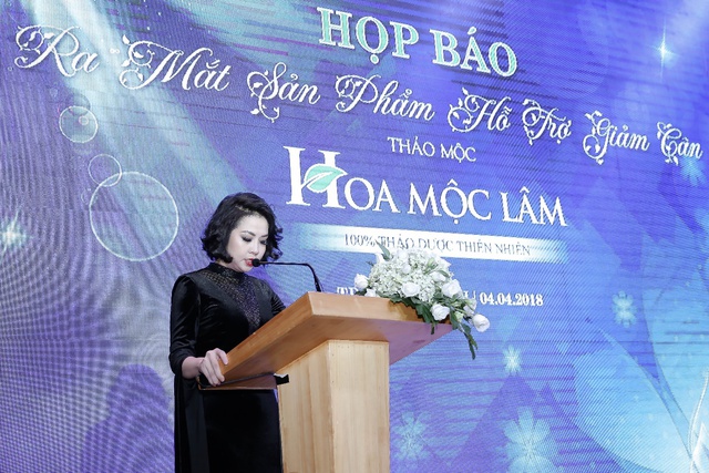 Hoa Mộc Lâm ra mắt sản phẩm giảm cân an toàn cho sức khỏe - Ảnh 2. Hoa Mộc Lâm ra mắt sản phẩm giảm cân an toàn cho sức khỏe - Ảnh 2.