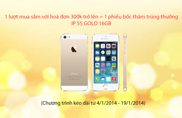Shopping Tết, săn hàng cực rẻ, trúng ngay iPhone 5S 3