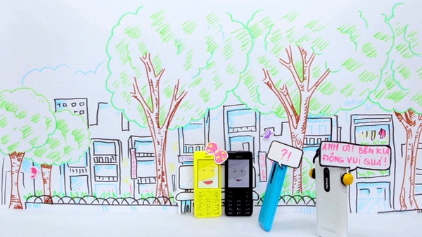 Video "hẹn hò" dễ thương của điện thoại Nokia 206 2