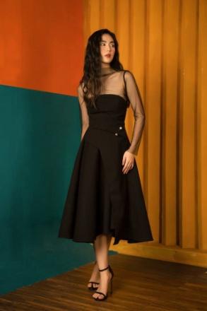 Helly Tống - Nàng thơ mùa lễ hội trong BST đầm liền xòe của Cocosin - Ảnh 4. Helly Tống - Nàng thơ mùa lễ hội trong BST đầm liền xòe của Cocosin - Ảnh 4.