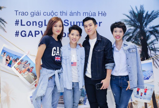 Vũ Cát Tường và hàng trăm fan khuấy động sự kiện GAP - Ảnh 6. Vũ Cát Tường và hàng trăm fan khuấy động sự kiện GAP - Ảnh 6.