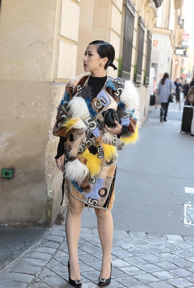 Cô gái Việt hội ngộ loạt fashionista đình đám thế giới tại Paris Fashion Week - Ảnh 8. Cô gái Việt hội ngộ loạt fashionista đình đám thế giới tại Paris Fashion Week - Ảnh 8.
