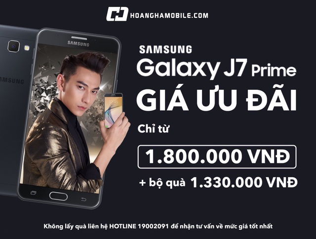 Chỉ 1,8 triệu đồng, sở hữu ngay Galaxy J7 Prime kèm gói quà 1,3 triệu đồng - Ảnh 1.