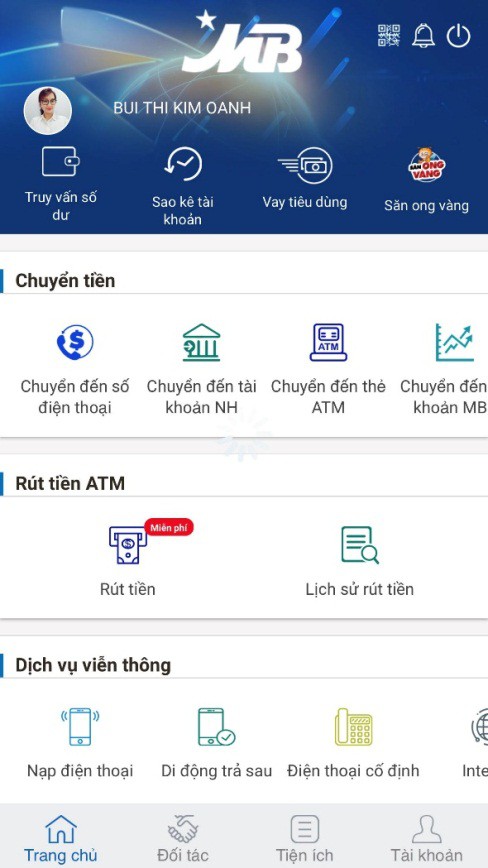Rút tiền không cần thẻ với app ngân hàng MBBank - Ảnh 2.