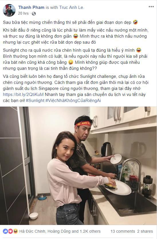 Thử th&aacute;ch rửa ch&eacute;n hot thế n&agrave;o m&agrave; C&ocirc;ng Vinh, Huyme, L&yacute; Hải c&ugrave;ng loạt &ocirc;ng x&atilde; Việt đảm đang đều h&agrave;o hứng tham gia? - Ảnh 4.