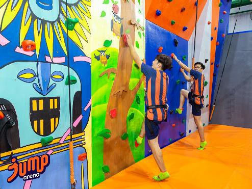 Trung tâm giải trí bạt nhún Jump Arena khai trương chi nhánh mới tại khu vực công viên Lê Thị Riêng - Ảnh 5.