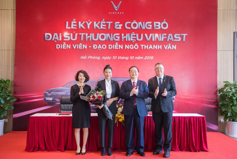VinFast công bố Ngô Thanh Vân là Đại sứ thương hiệu - Ảnh 1.