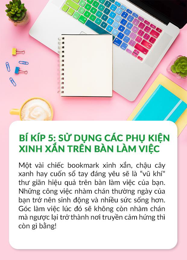 Cùng hội chị em bỏ túi bí kíp thư giãn tại văn phòng chỉ 15 phút mỗi ngày - Ảnh 5.