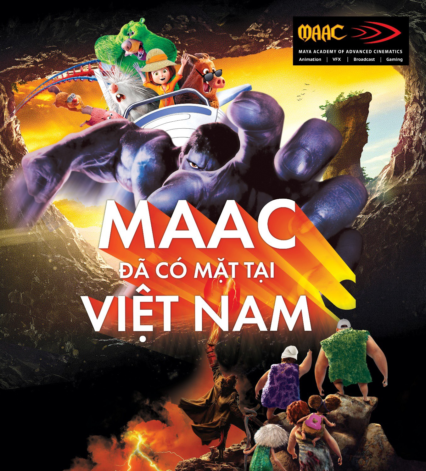 Học viện MAAC sắp ra mắt tại Việt Nam – Lựa chọn mới cho các bạn trẻ đam mê  VFX và 3D Animation