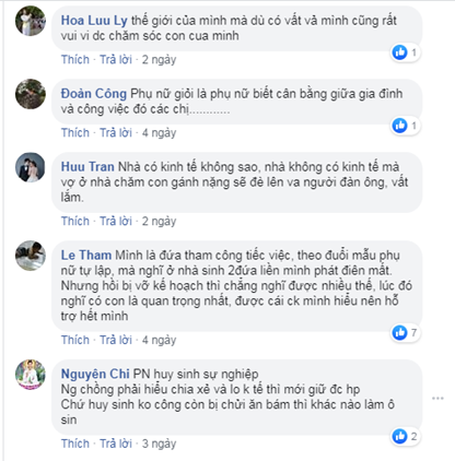 Phụ nữ ở nhà thì bị gọi là “ăn bám”, chọn sự nghiệp thì thời gian đâu cho gia đình? - Ảnh 4.