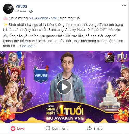 Sinh nhật một tuổi của MU Awaken VNG – Tràn ngập lời chúc từ các ngôi sao đình đám của showbiz Việt - Ảnh 5.