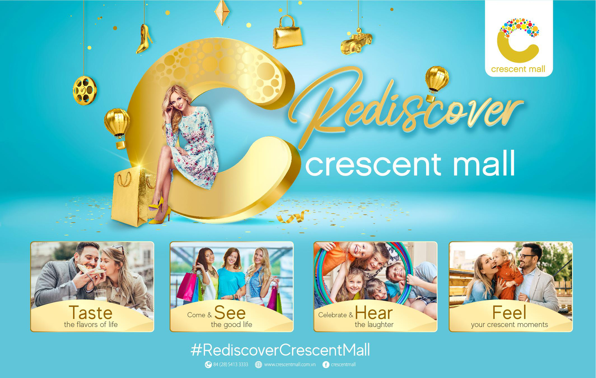 Ghé thăm và khám phá Crescent Mall tuyệt vời hơn bao giờ hết - Ảnh 1.