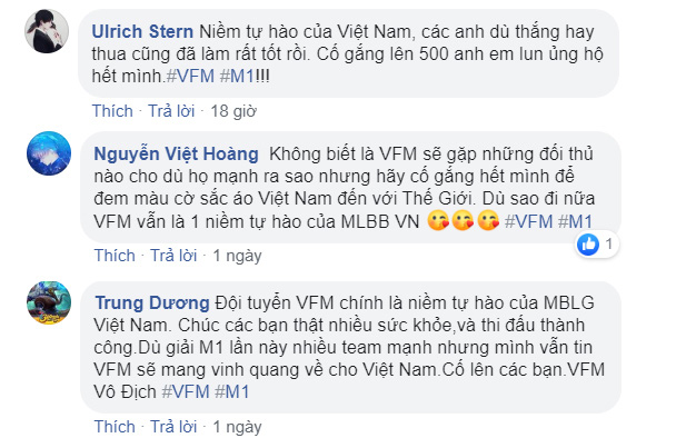 Cộng đồng Mobile Legends: Bang Bang VNG cổ vũ đại diện Việt Nam tham gia M1 - Ảnh 2.