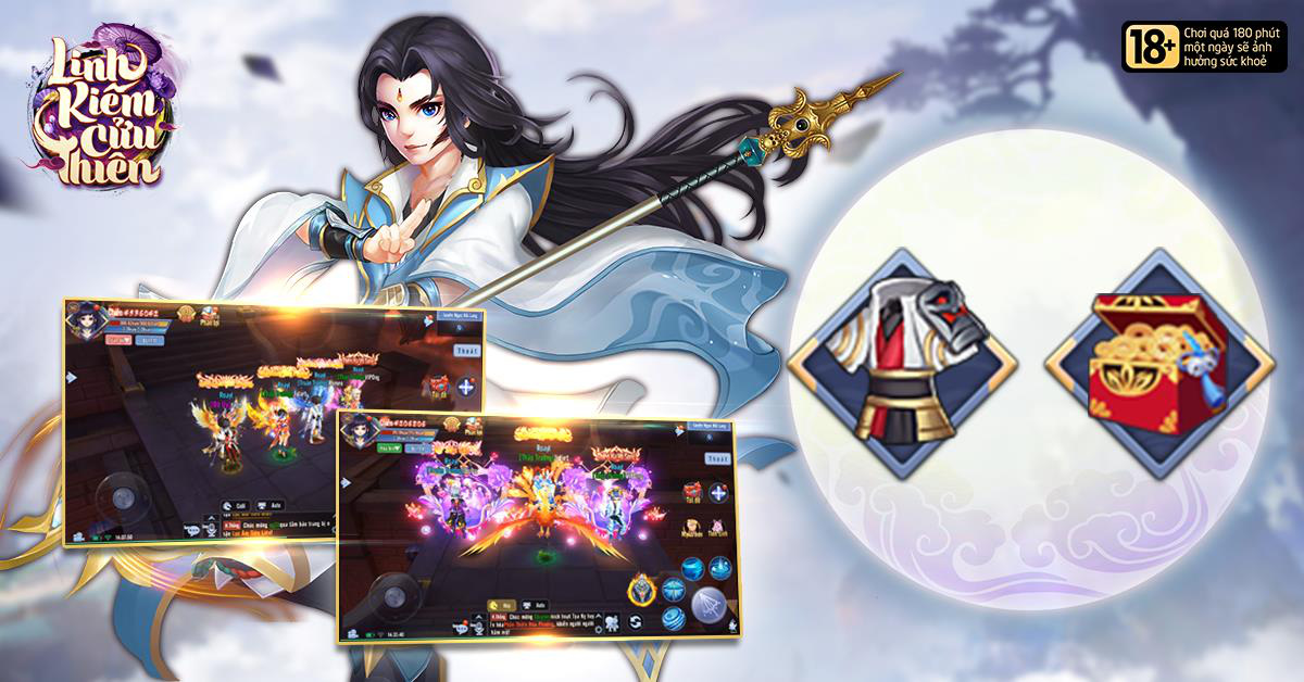 Linh Kiếm Cửu Thiên - chính thức khai mở Server với các sự kiện ưu đãi lên đến hàng trăm triệu - Ảnh 4.
