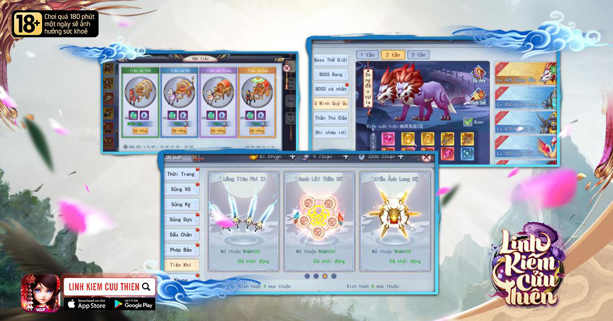 Linh Kiếm Cửu Thiên - chính thức khai mở Server với các sự kiện ưu đãi lên đến hàng trăm triệu - Ảnh 8.