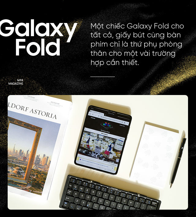 Mang Galaxy Fold đi công tác: Sự chuyên nghiệp và đẳng cấp trong lòng bàn tay - Ảnh 2.