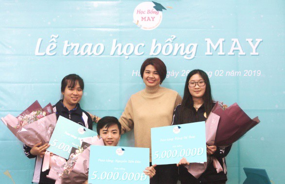 Quỹ học bổng May tiếp tục sứ mệnh đồng h&agrave;nh c&ugrave;ng t&acirc;n sinh vi&ecirc;n - Ảnh 5.