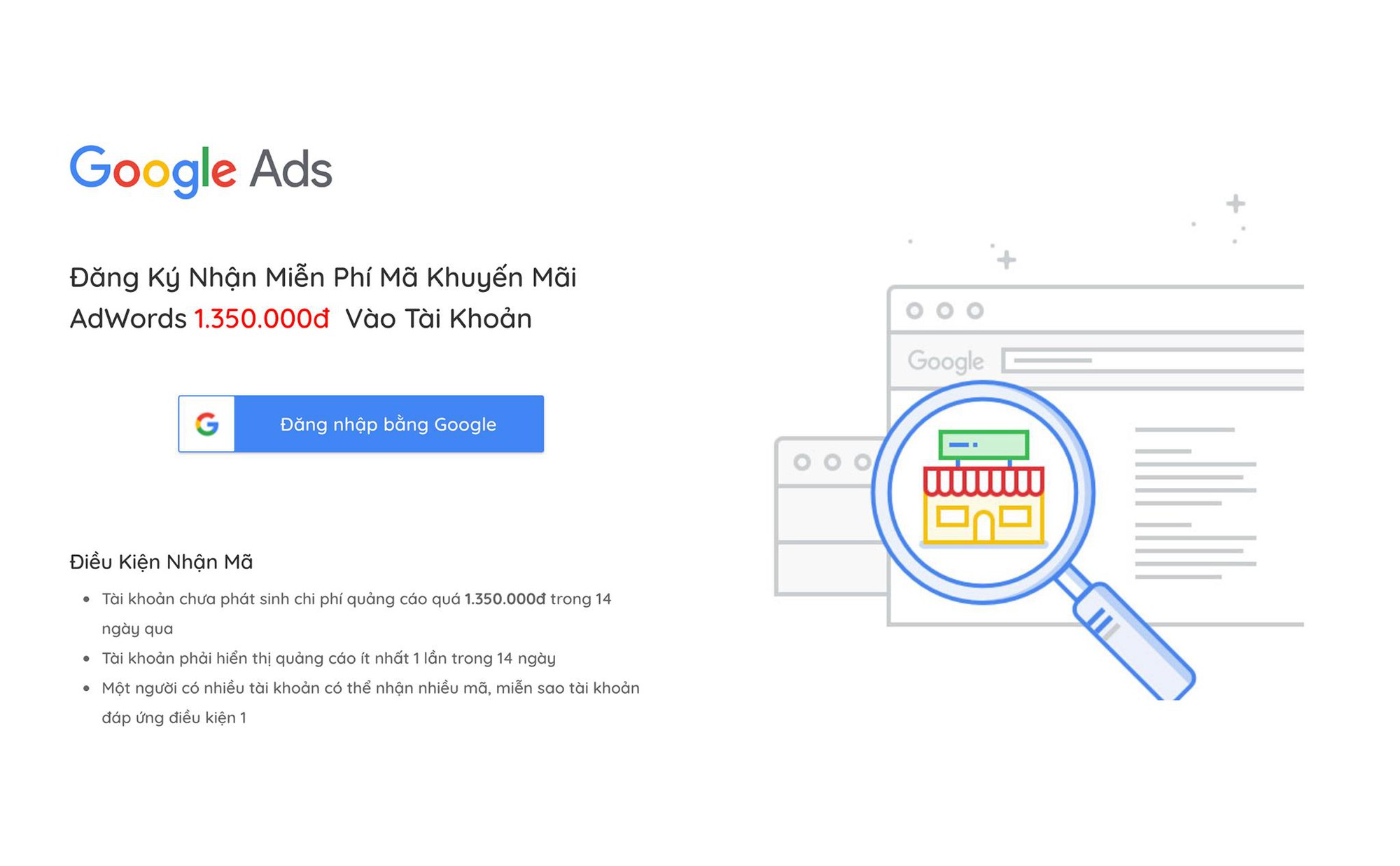 3 bí kíp nhận mã khuyến mãi AdWords nhanh nhất 2019 - Ảnh 3.