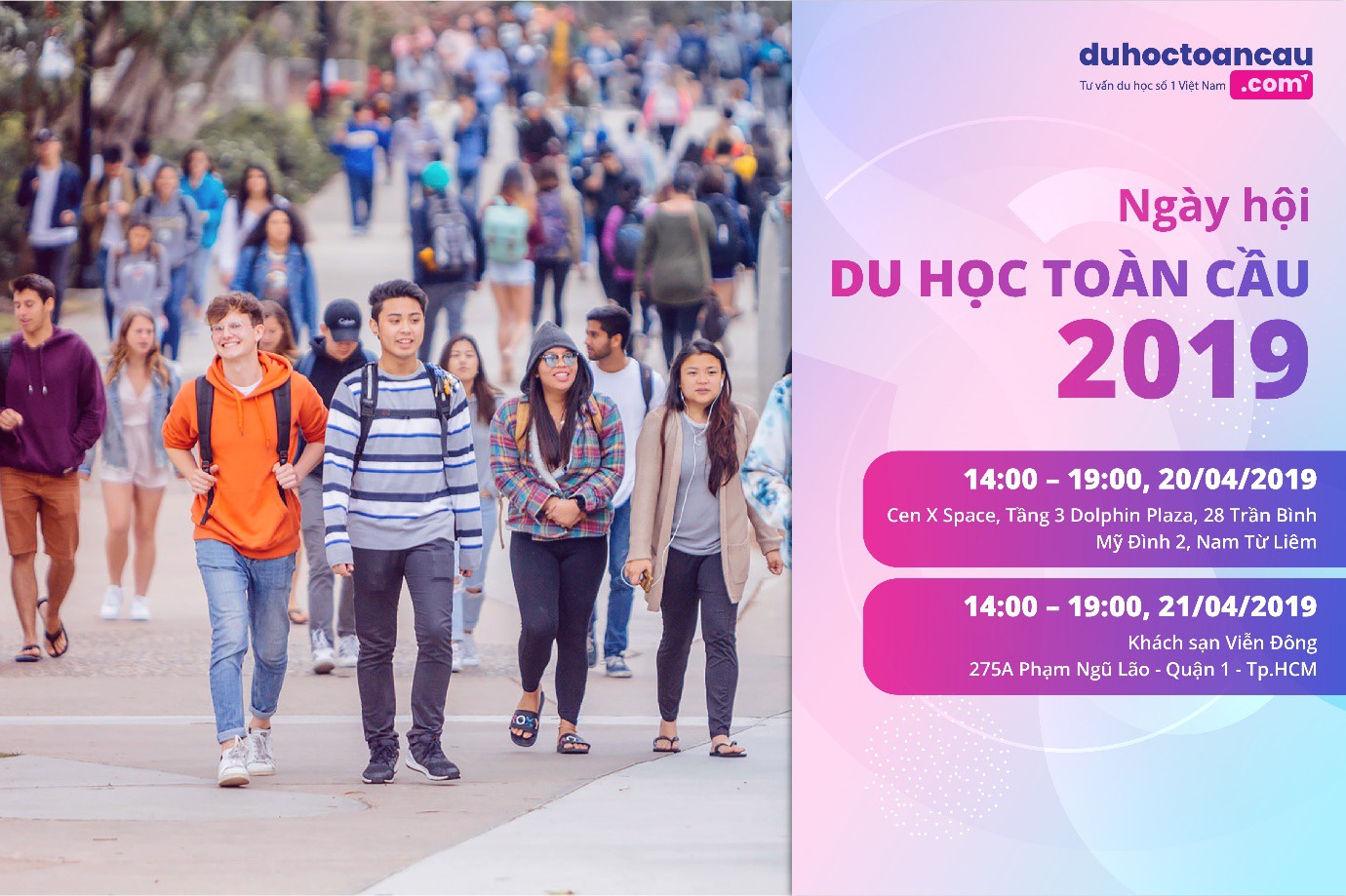 Ngày hội du học toàn cầu Việt Nam 2019 - Sự kiện du học không thể bỏ lỡ! - Ảnh 1.