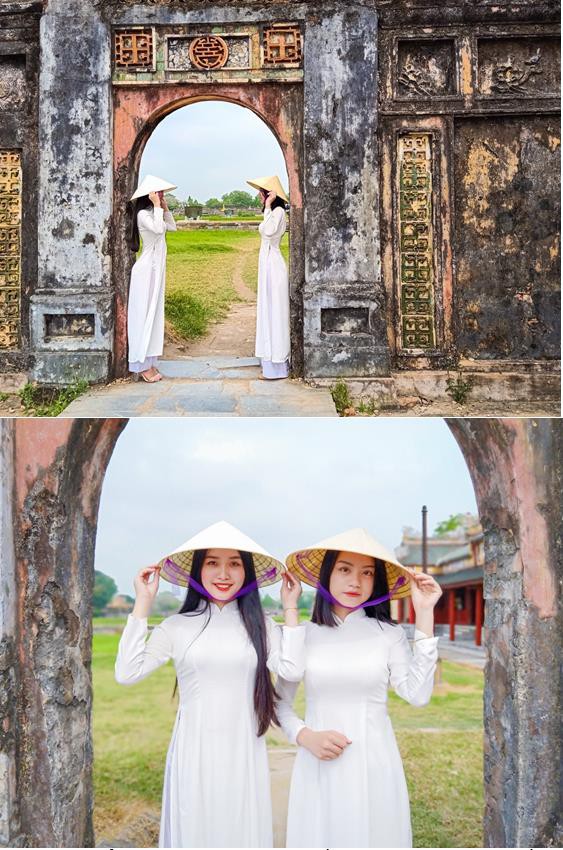 Say đắm n&eacute;t đẹp ch&acirc;n dung thiếu nữ Huế với &aacute;o d&agrave;i qua lăng k&iacute;nh OPPO F11 Pro - Ảnh 7.