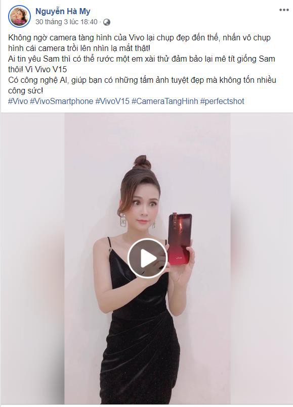 Sao Việt với loạt biểu cảm dễ thương trước chiếc smartphone có camera “tàng hình” - Ảnh 2.