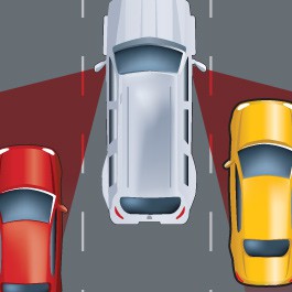 Hệ thống XFD-BSM 01M giúp phát hiện điểm mù phía sau xe ô tô, hạn chế những nguy cơ xảy ra tai nạn giao thông - Ảnh 1.