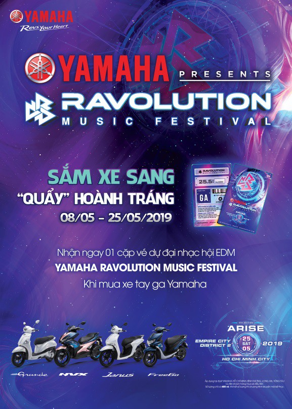 Cùng cạ cứng quẩy tung hè sôi động tại lễ hội Yamaha Revolution Music Festival - Ảnh 3.