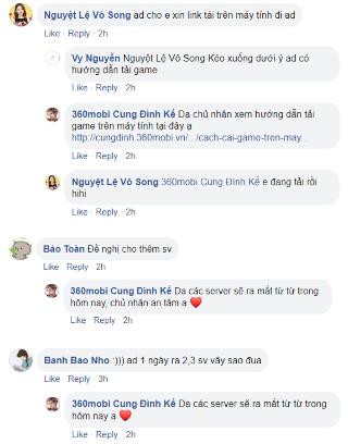 Game thủ Việt ồ ạt “nhập cung” sau 01 ngày ra mắt 360mobi Cung Đình Kế - Ảnh 7.