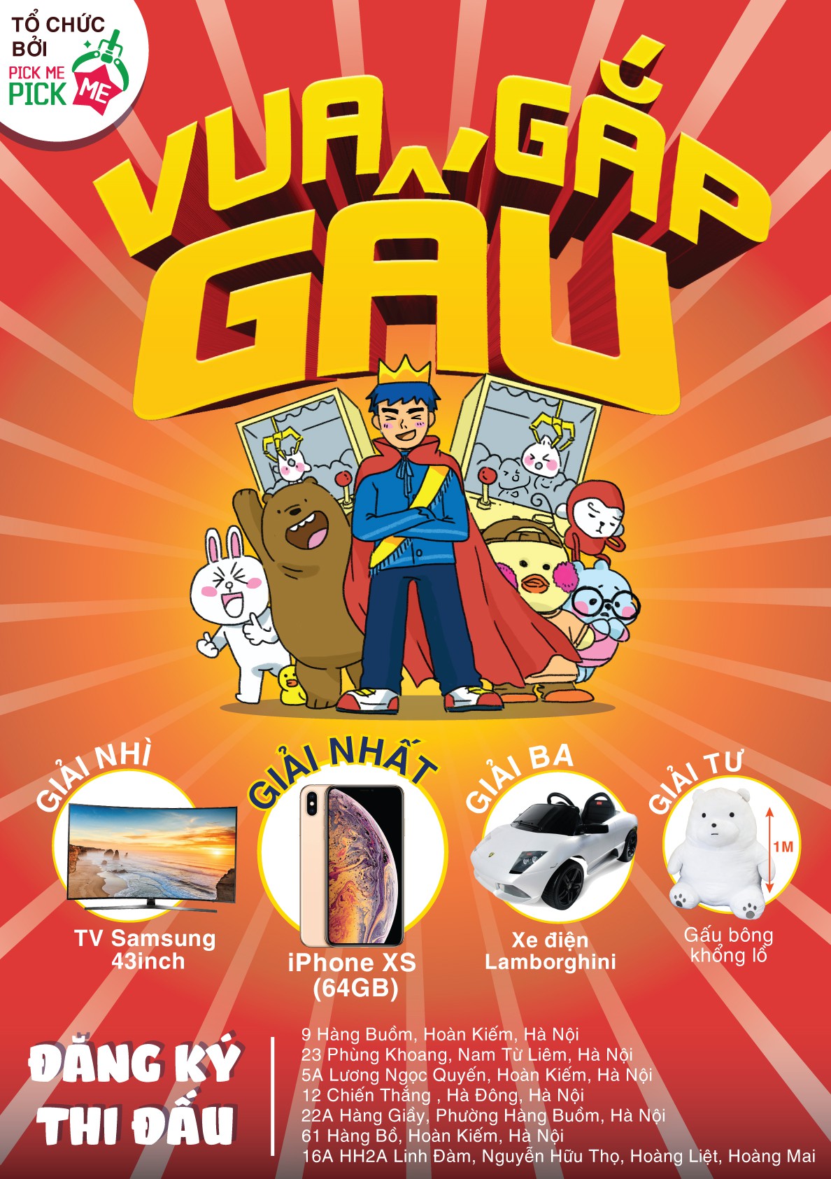 Giới trẻ H&agrave; th&agrave;nh đua nhau đăng k&yacute; &ldquo;Vua gắp gấu&rdquo; - Ảnh 1.