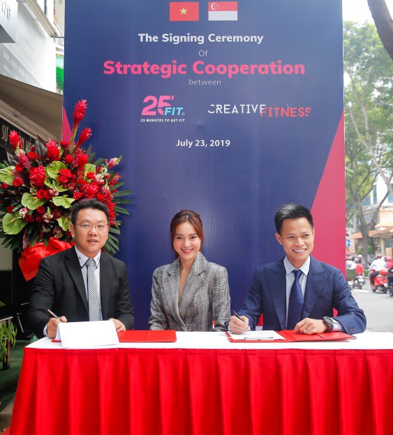 25 Fit ký kết thỏa thuận hợp tác với Creative Fitness - Ảnh 1.