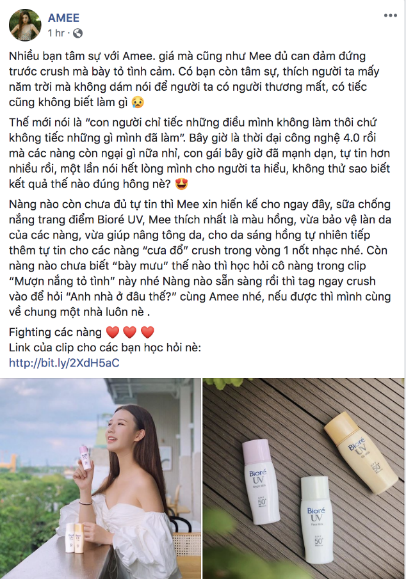 Hết AMEE đến Trinh Tây rần rần trend với mượn nắng tỏ tình - Ảnh 2.