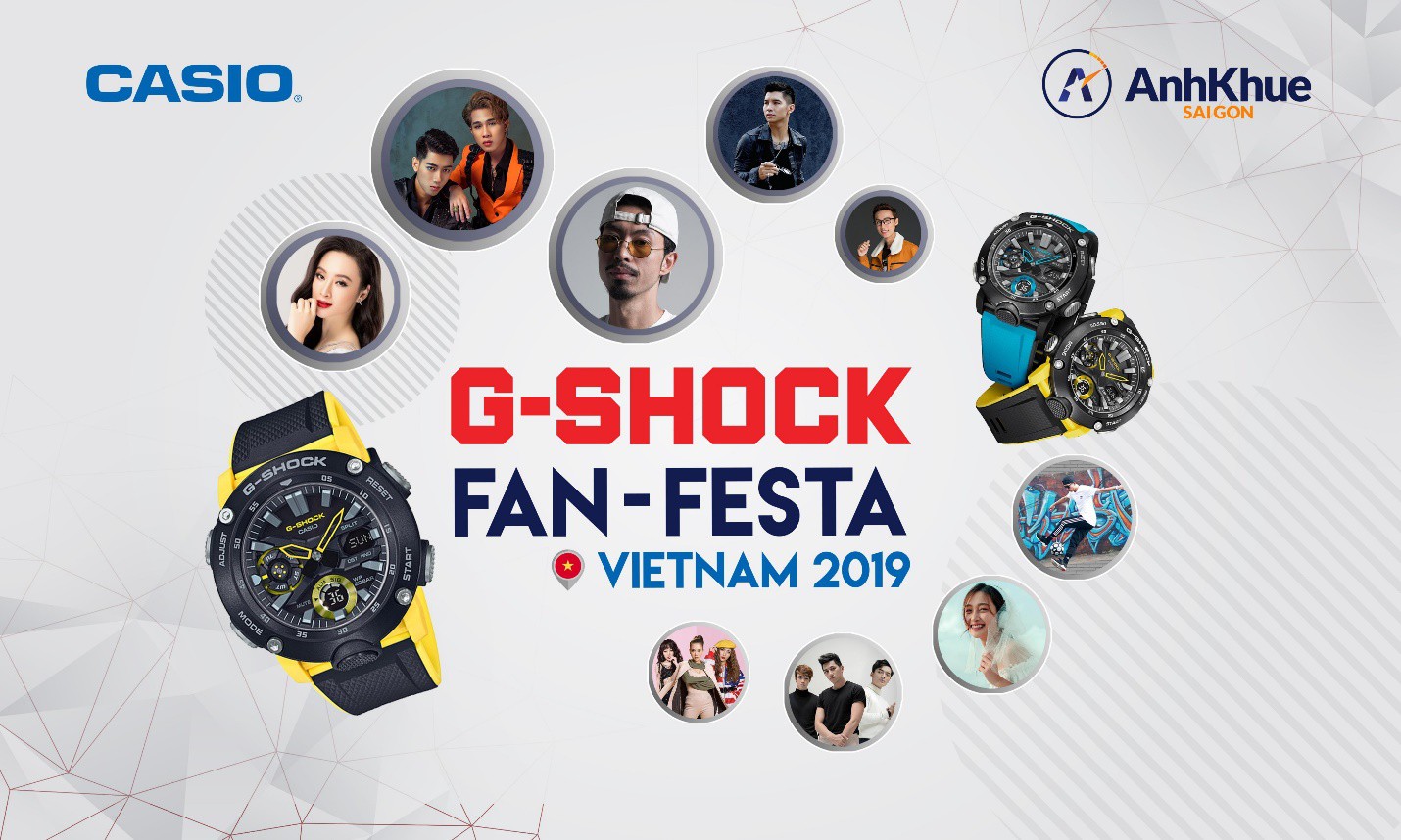 Bạn đã sẵn sàng khuấy động đêm nhạc Casio G-SHOCK Fan Festa cùng Đen Vâu, Jack và K-ICM chưa? - Ảnh 1.