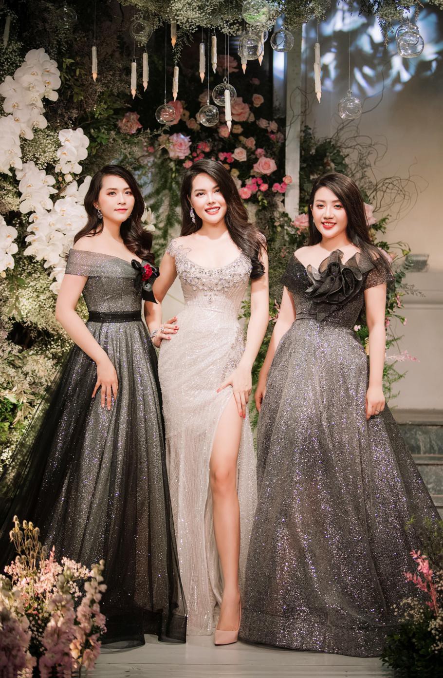 Cận cảnh chiếc váy cưới đính kim cương 18 carat của Hoa hậu Lương Thùy Linh - Ảnh 3.