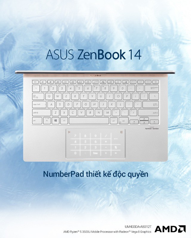 ZenBook UM433 – thế hệ ZenBook cao cấp được trang bị sức mạnh từ vi xử lí AMD ZEN - Ảnh 2.