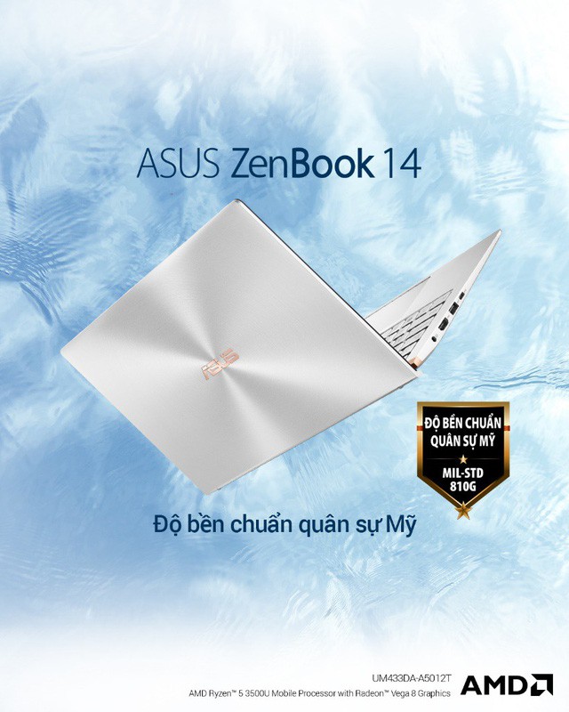 ZenBook UM433 – thế hệ ZenBook cao cấp được trang bị sức mạnh từ vi xử lí AMD ZEN - Ảnh 4.