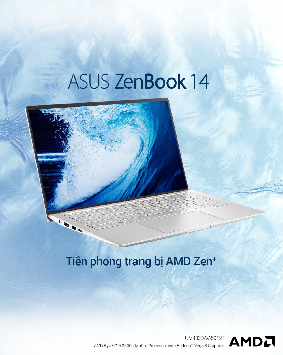 ZenBook UM433 – thế hệ ZenBook cao cấp được trang bị sức mạnh từ vi xử lí AMD ZEN - Ảnh 5.