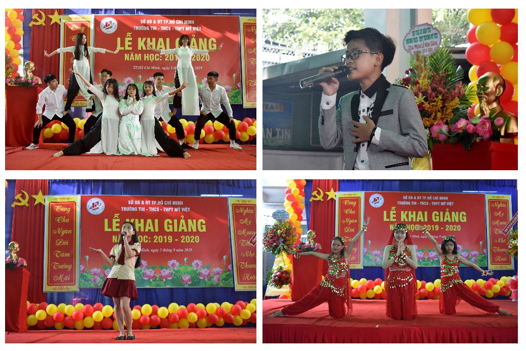 Lễ khai giảng “vui hết cỡ” của teen Mỹ Việt TP.HCM - Ảnh 5.
