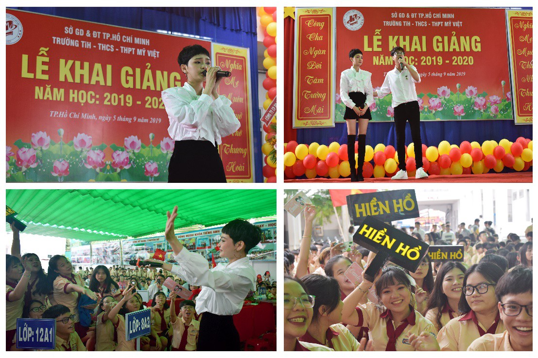 Lễ khai giảng “vui hết cỡ” của teen Mỹ Việt TP.HCM - Ảnh 9.