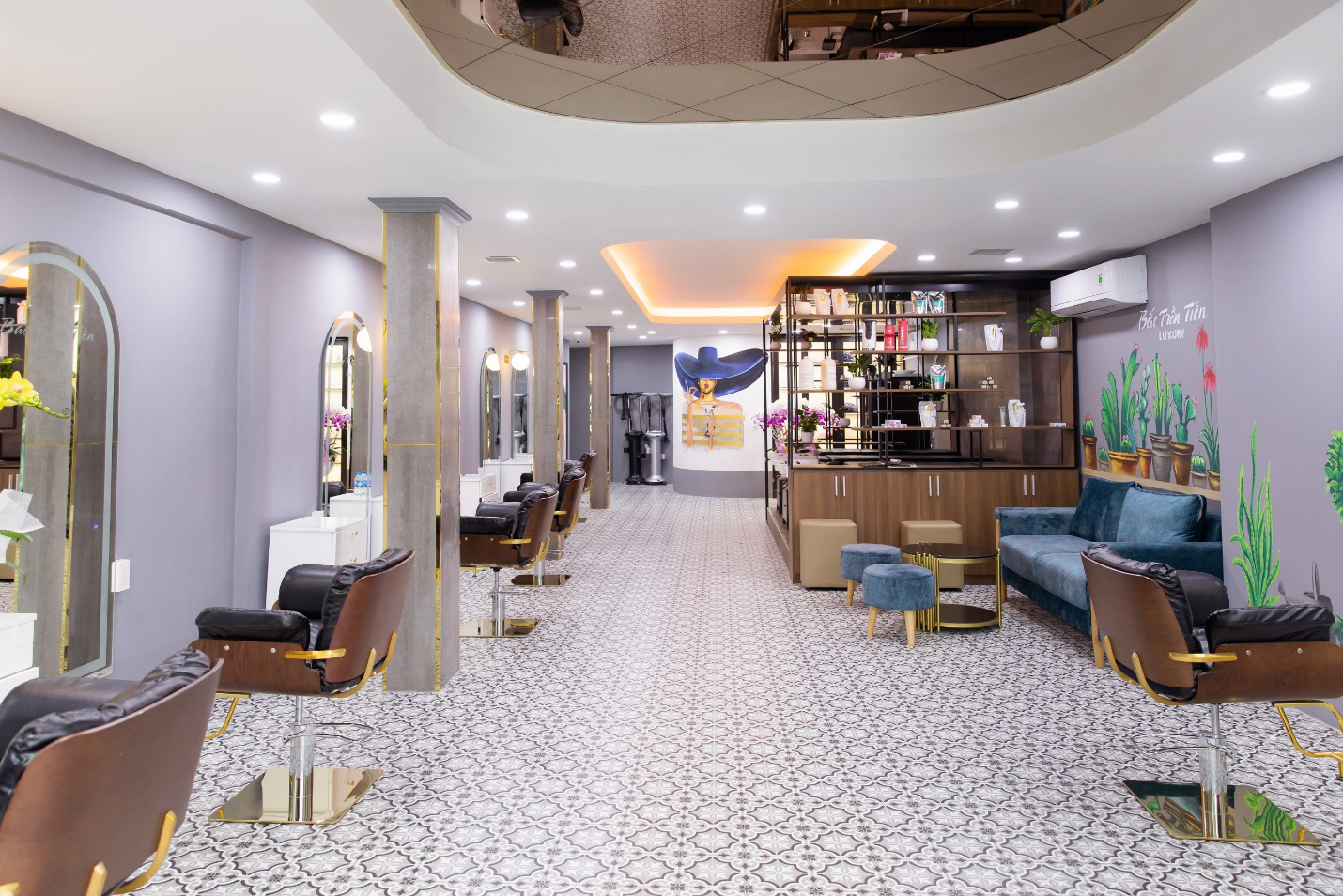 Bắc Trần Tiến - Chuỗi salon hiện đại, cực hot được nhiều nghệ sĩ yêu thích - Ảnh 4. Bắc Trần Tiến - Chuỗi salon hiện đại, cực hot được nhiều nghệ sĩ yêu thích - Ảnh 4.