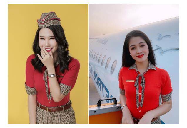 Hai nữ tiếp viên hàng không vào bán kết Hoa hậu Việt Nam 2020 - Ảnh 1.