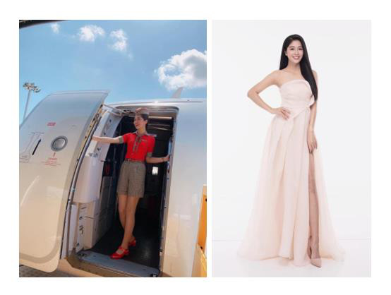Hai nữ tiếp viên hàng không vào bán kết Hoa hậu Việt Nam 2020 - Ảnh 3.